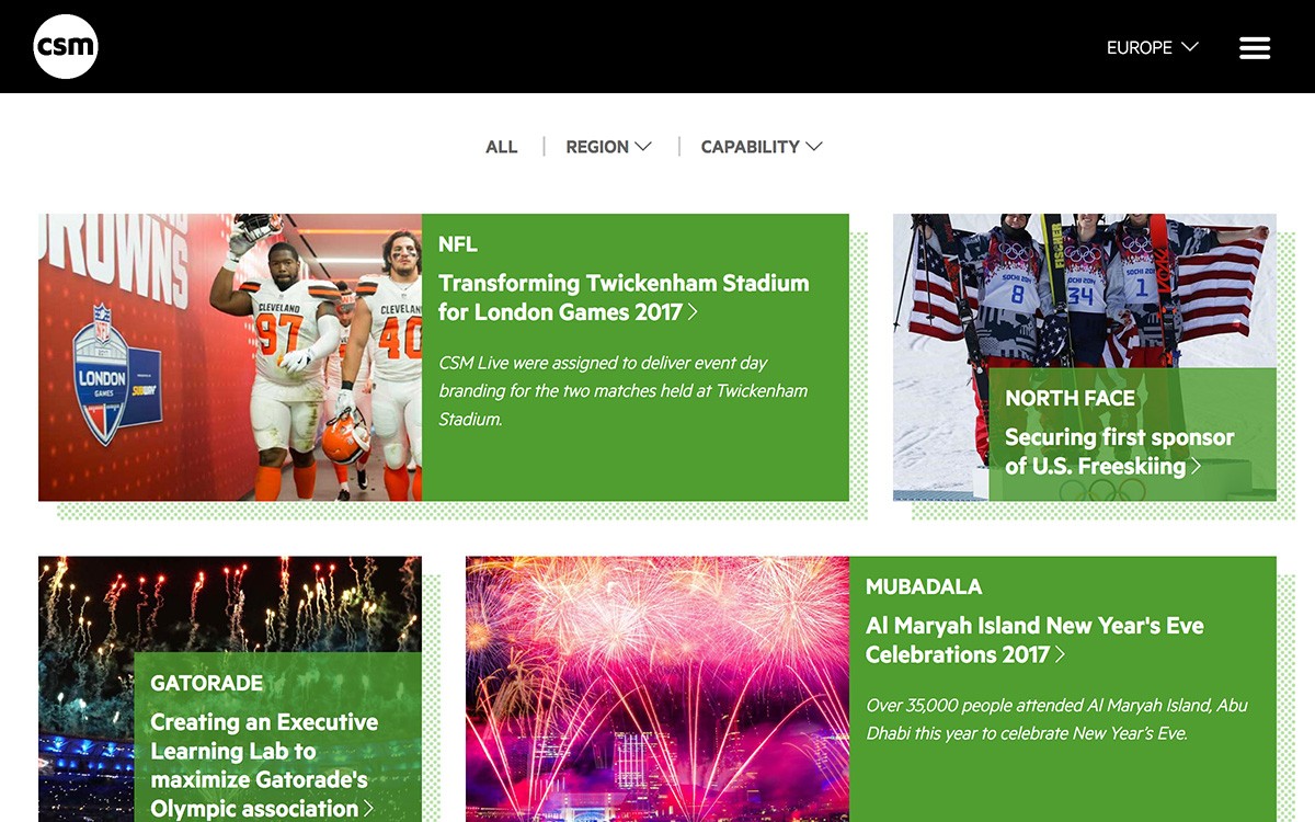 The CSM our work page